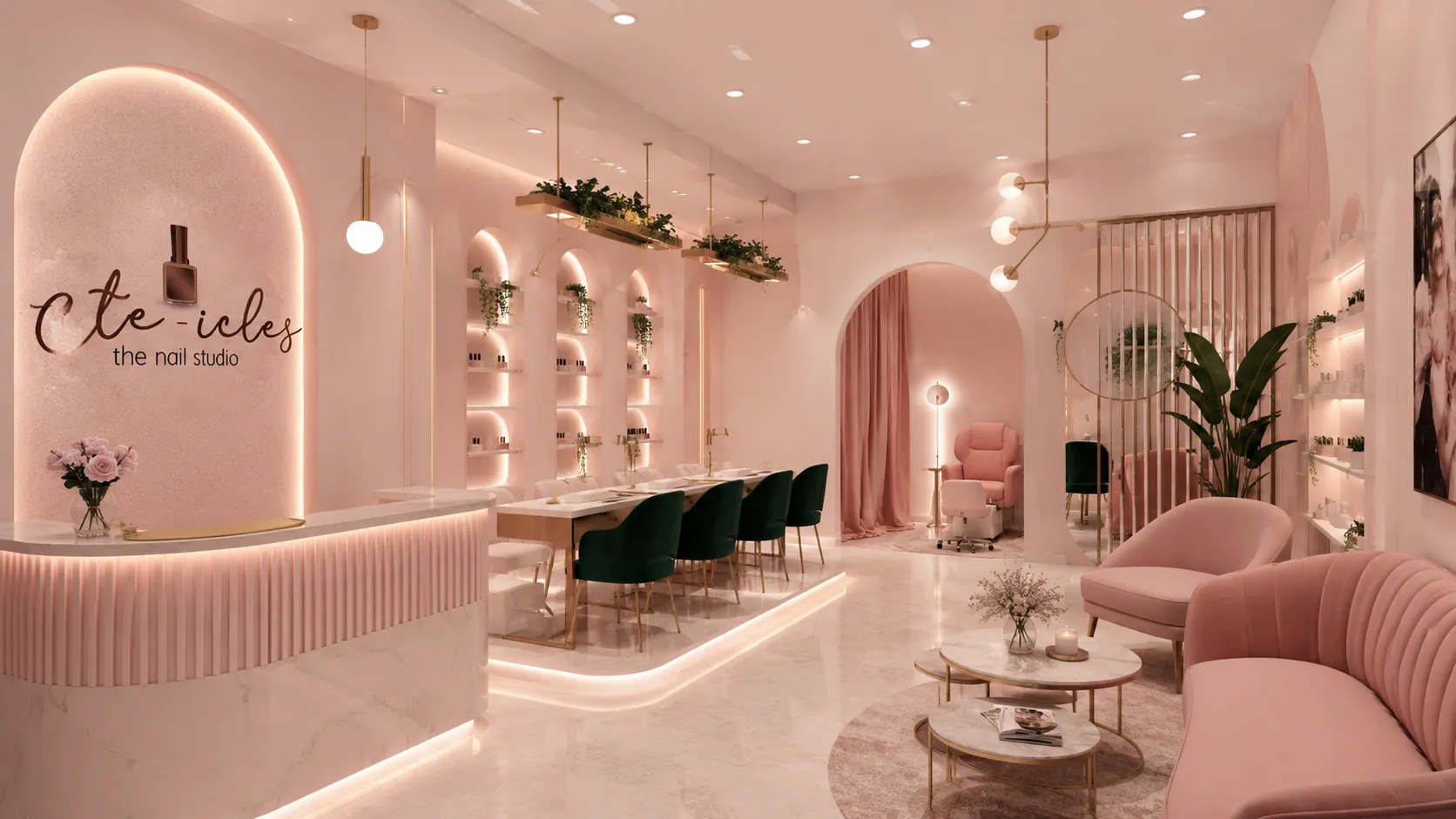 Cuticles Studio Interior